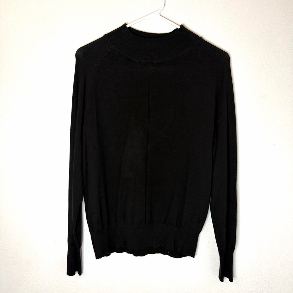 Time and Tru Black Long Sleeve Top